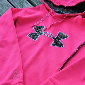 Pink Under Armour Hoodie
